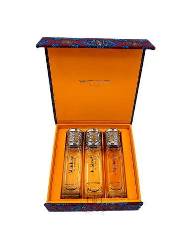 Coffret Trois Parfums  Manrose, Io myself, Patchouly Fin de série