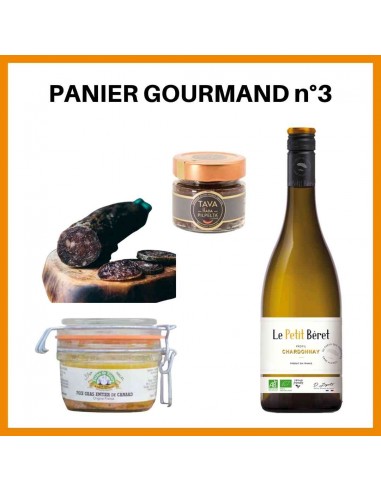 Panier gourmand halal n°3 ou a consommer sur place