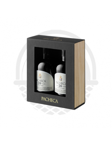 Coffret Porto Quinta da Pacheca 20 ans 2x20cl 2023