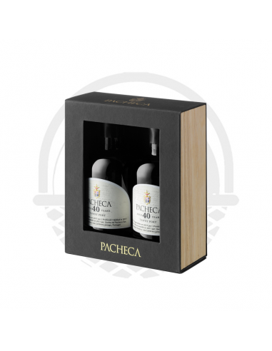 Coffret Porto Quinta da Pacheca 40 ans 2x20cl 2 - 3 jours ouvrés.